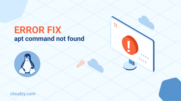 Apt Command Not Found Error Fix