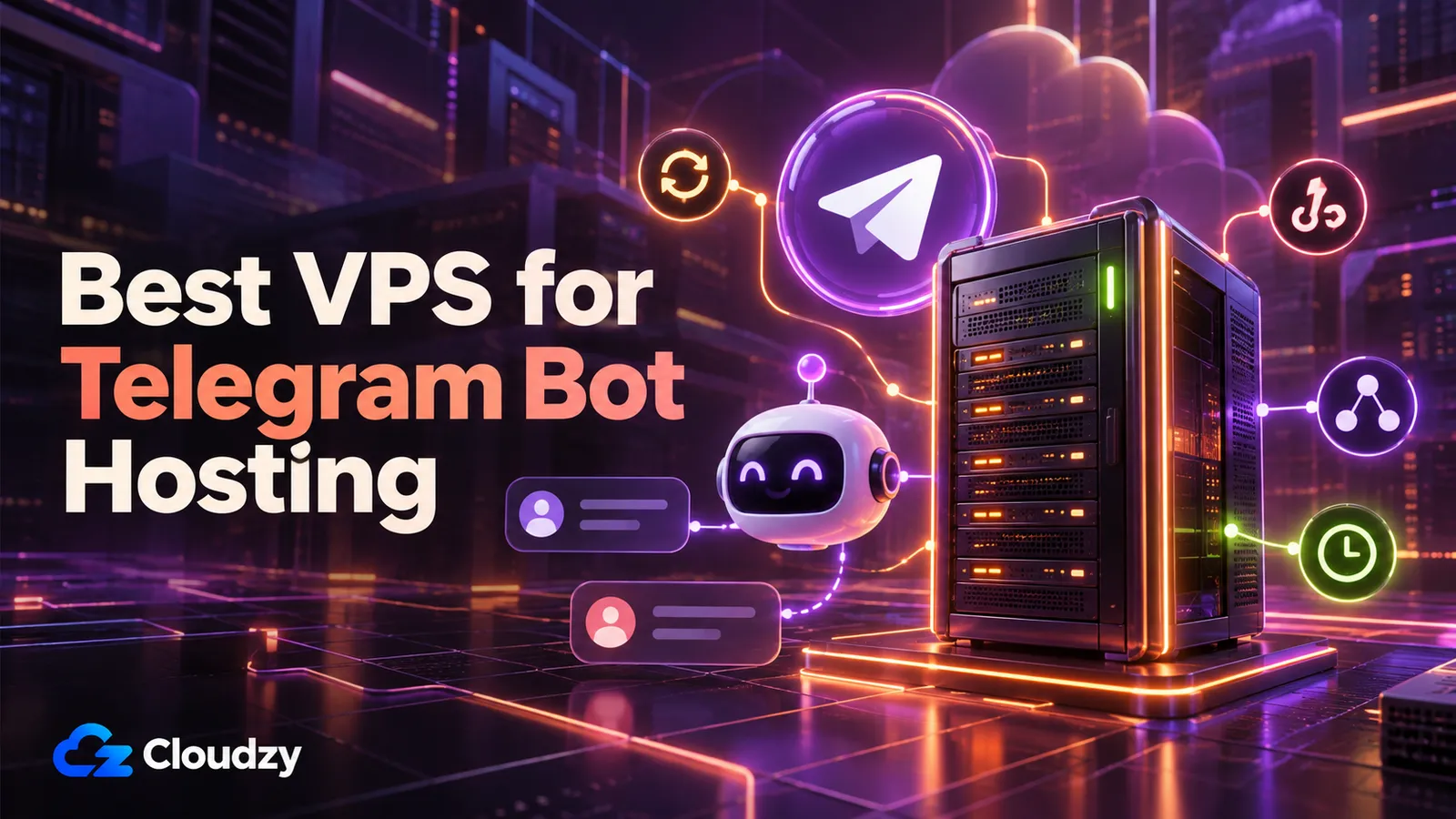 Telegram-bot üzemeltetése VPS-en folyamatos kapcsolattal