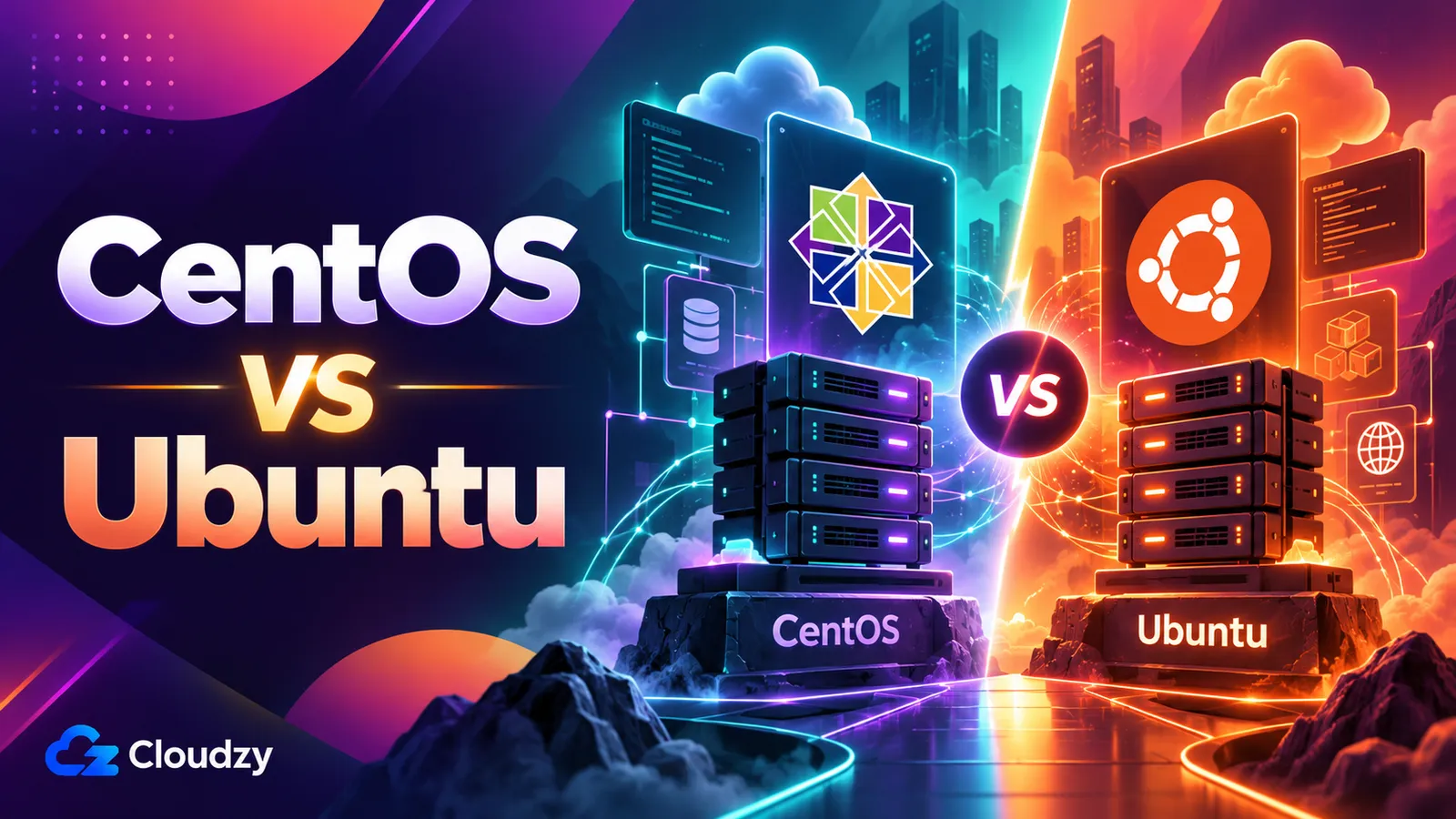 CentOS StreamとUbuntu LTSのサーバー比較