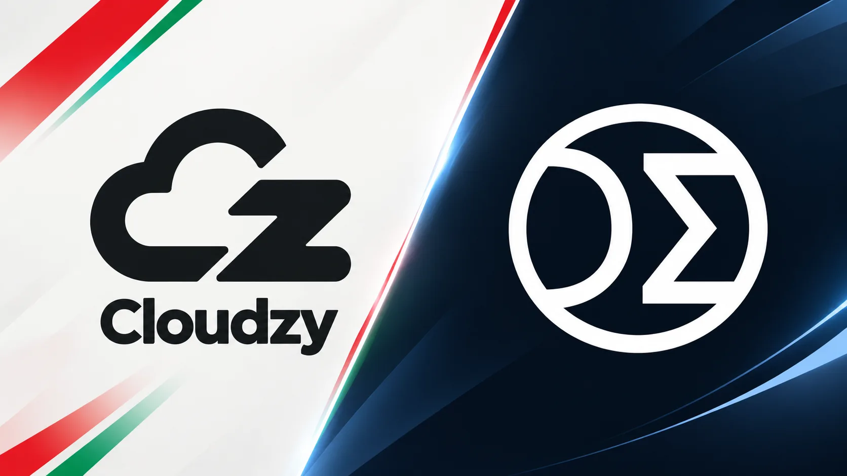 لافتة الشراكة بين Cloudzy و Dynamis PRC