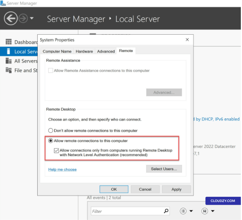 Systwm Properties