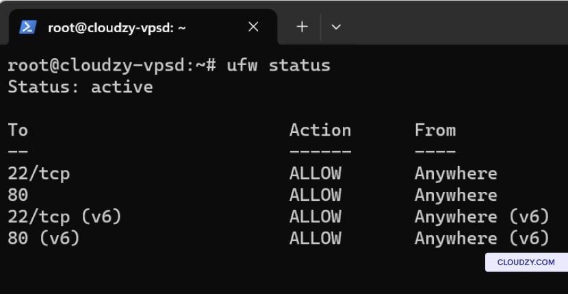 Adjust firewall settings