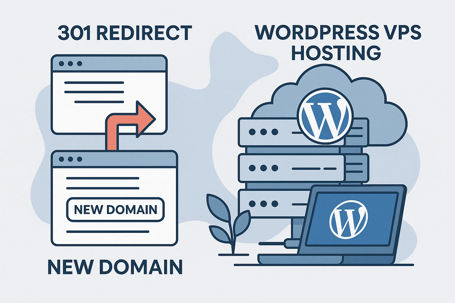 Redirect users to new domain or post