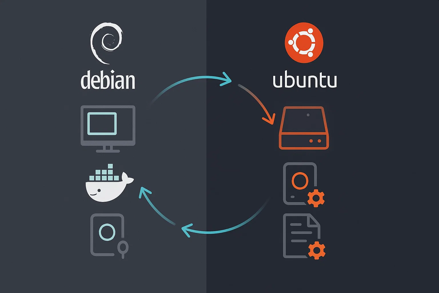Migration paths between Debian and Ubuntu
