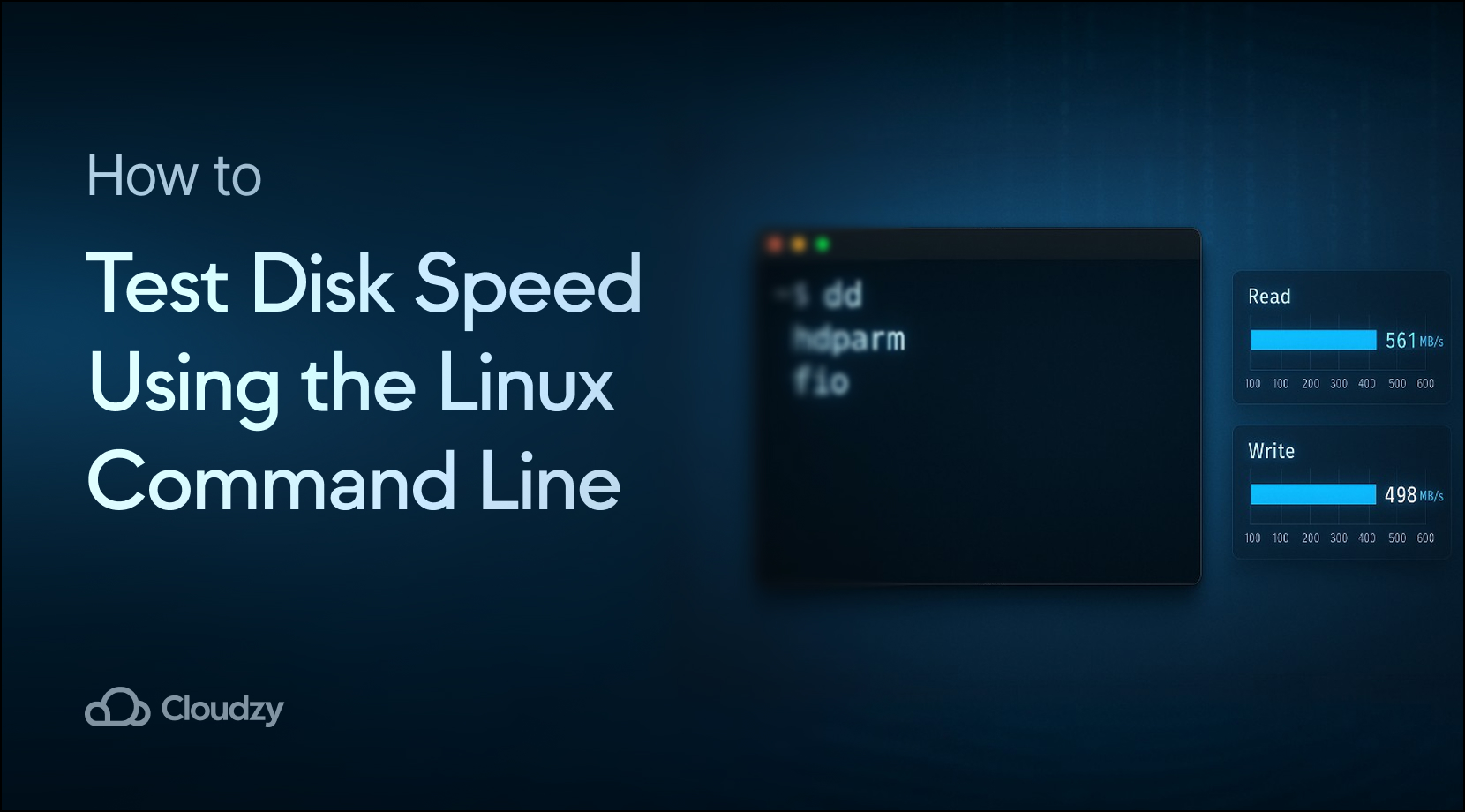Test Disk Speed Using the Linux Command Line