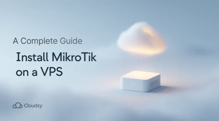 nainstalovat MikroTik na VPS