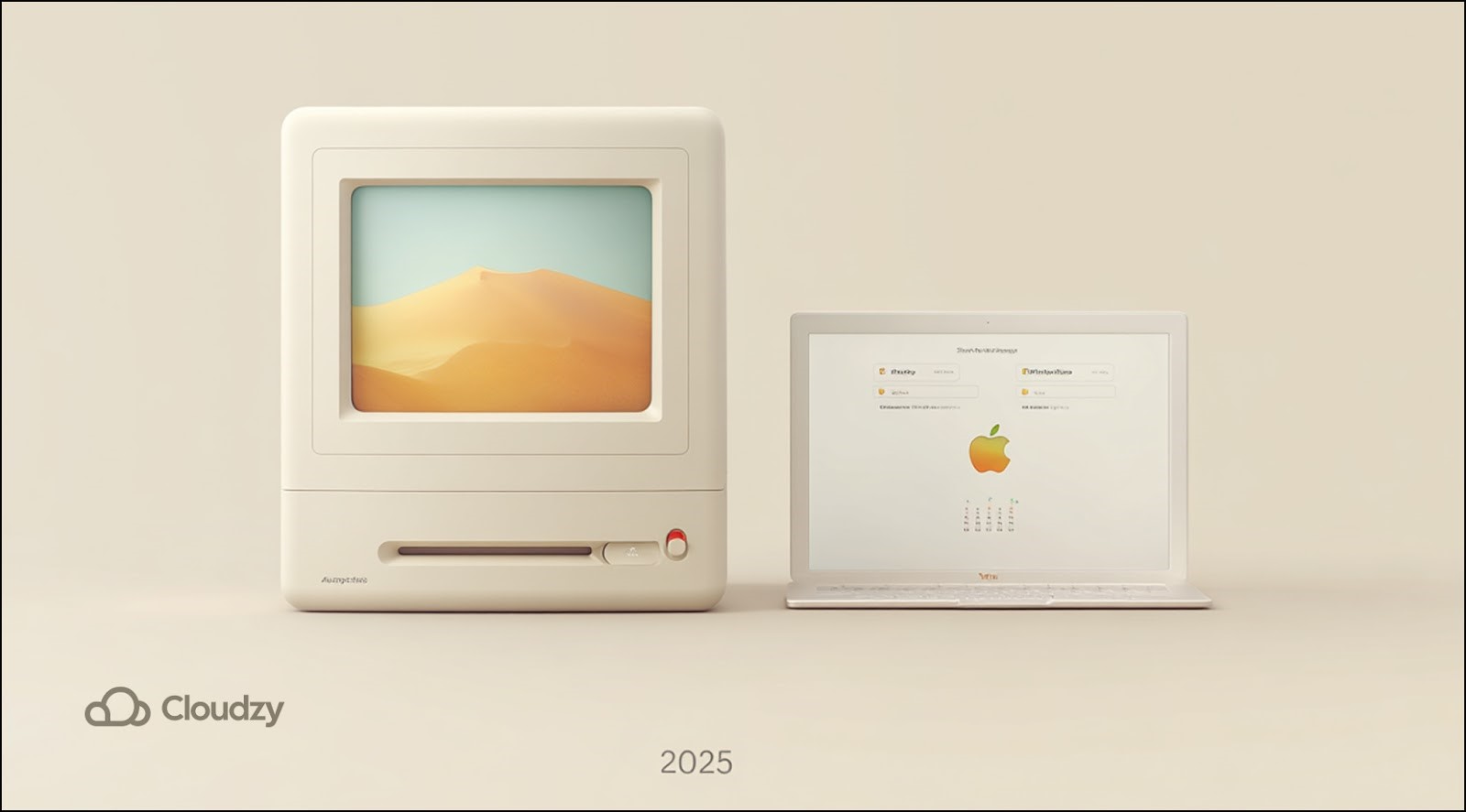 Old and new Macs running early and current ARD versions, underscoring aging design.