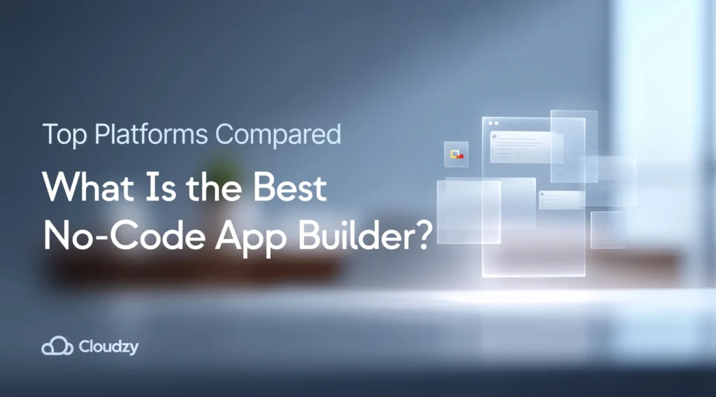 Architect using the best no-code app builder.