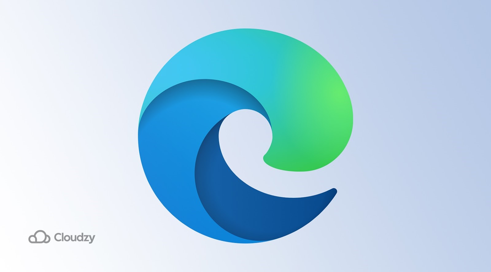 Microsoft Edge browser logo.