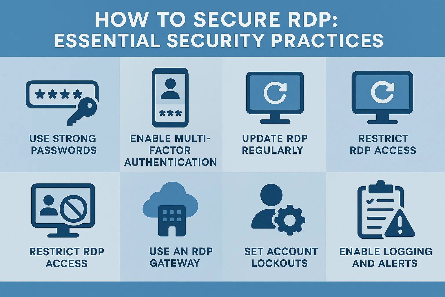 Secure RDP with these essential security practices