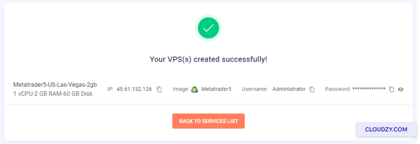 VPS Details