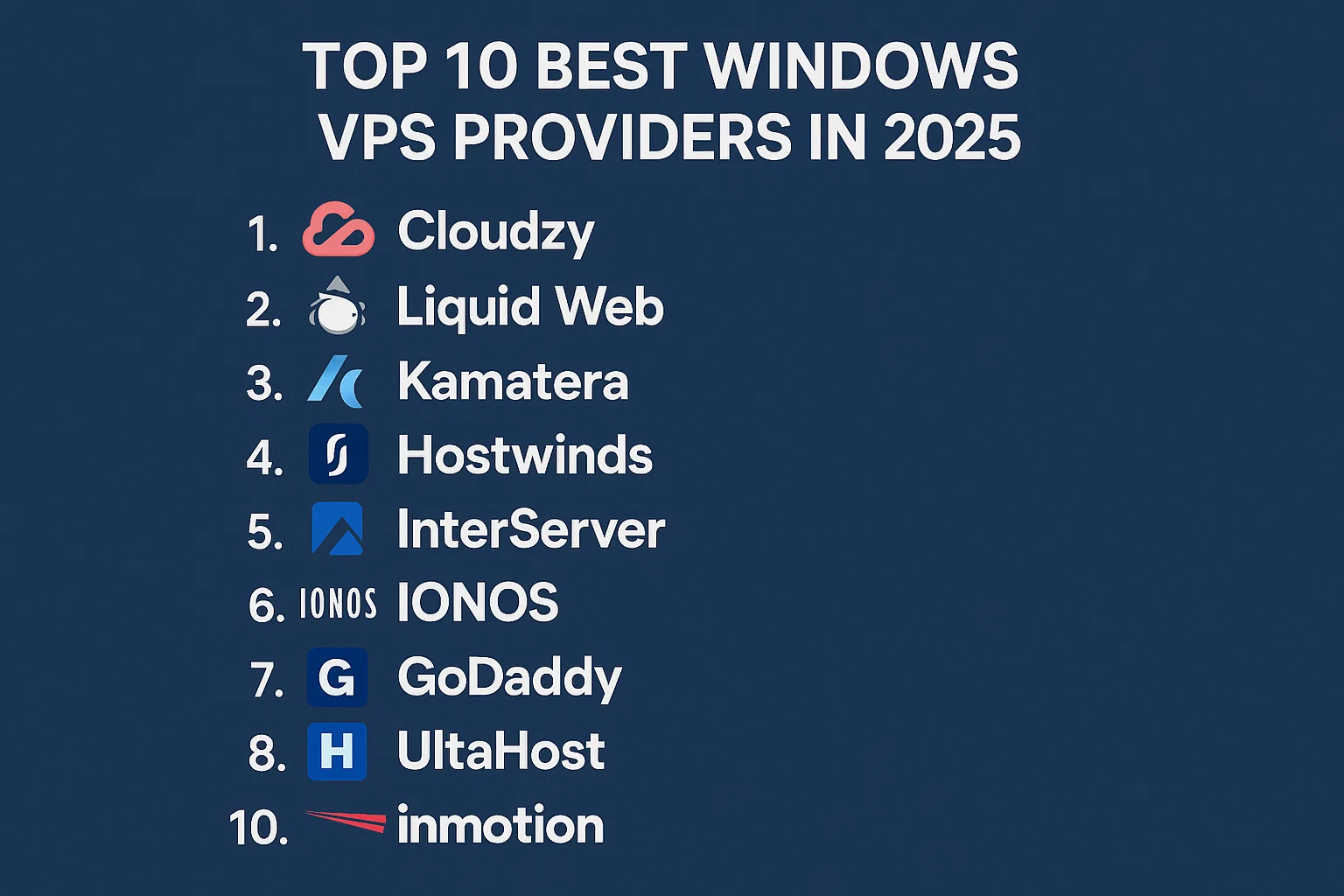  Top 10 Best Windows VPS Providers in 2025