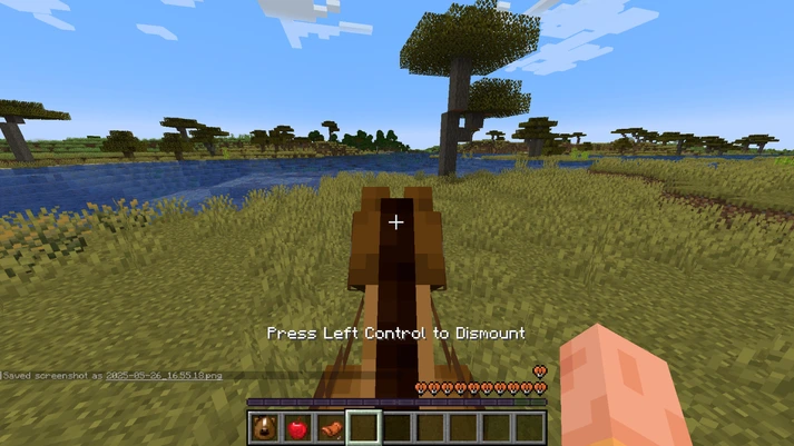 You Can Ride A Horse in Minecraft Now
