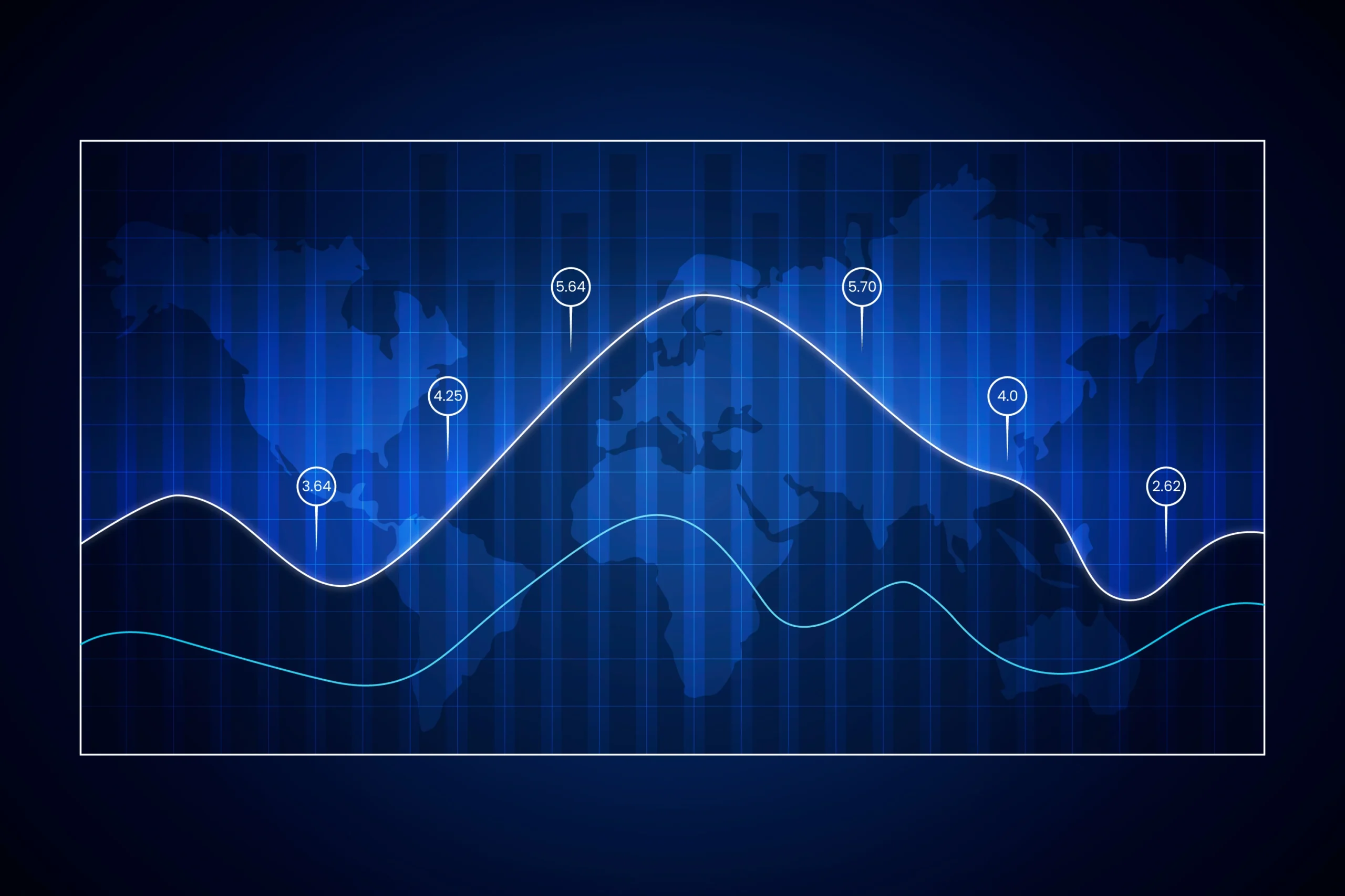 Flowchart illustration showing algorithmic trading process from market data input through signal generation to automated trade execution in futures markets