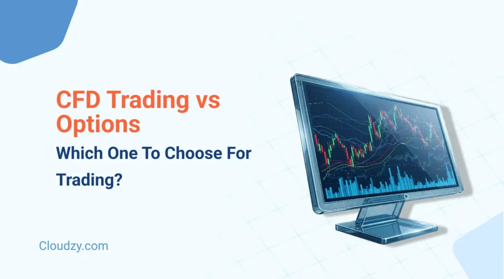 CFD trading vs options with risk-reward charts highlighting key differences for intermediate traders