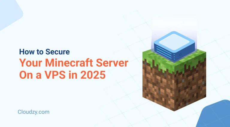 bezpečný minecraft server