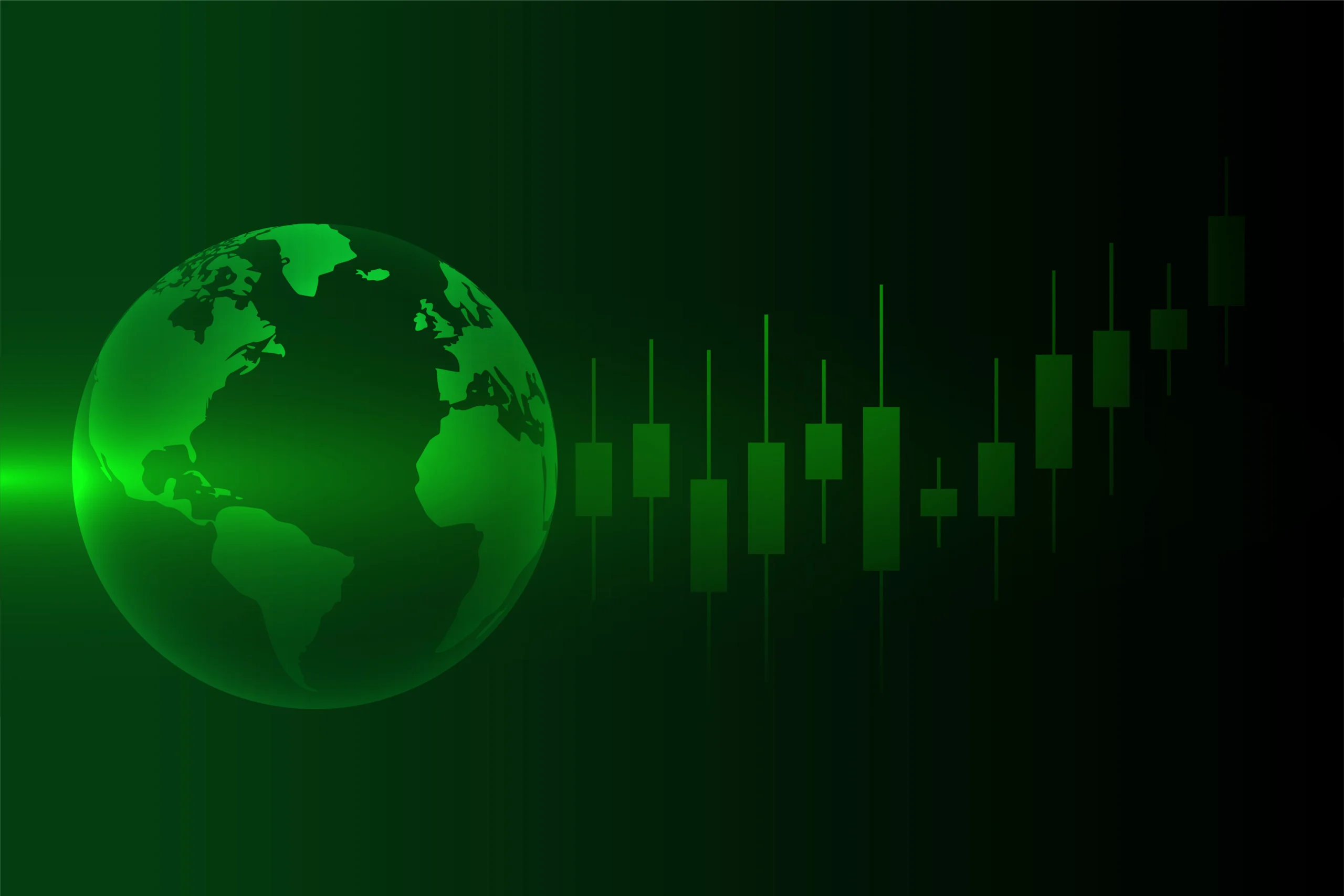 Professional day trader analyzing fast-moving price charts with multiple technical indicators for quick decision making