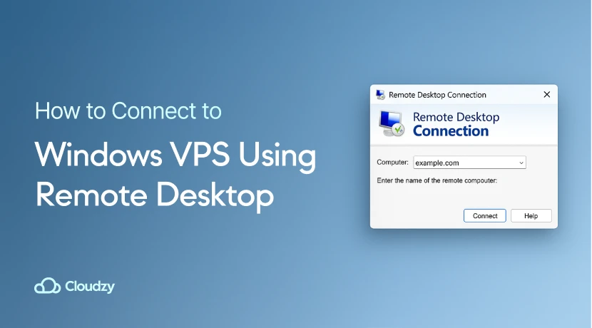 How to Connect VPS on Windows Using RDP (2025 Guide)
