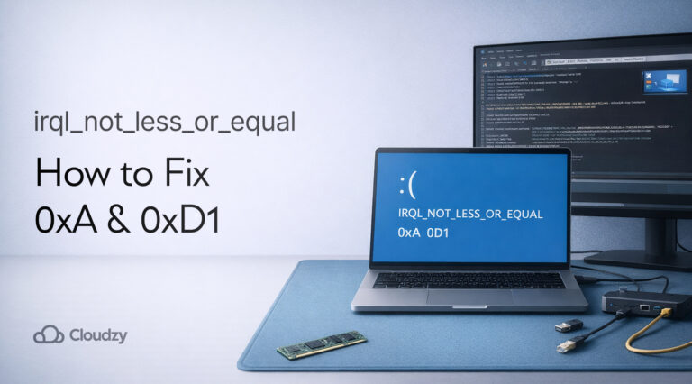 IRQL Not Less Or Equal In Windows 10/11: Meaning & Fix Steps