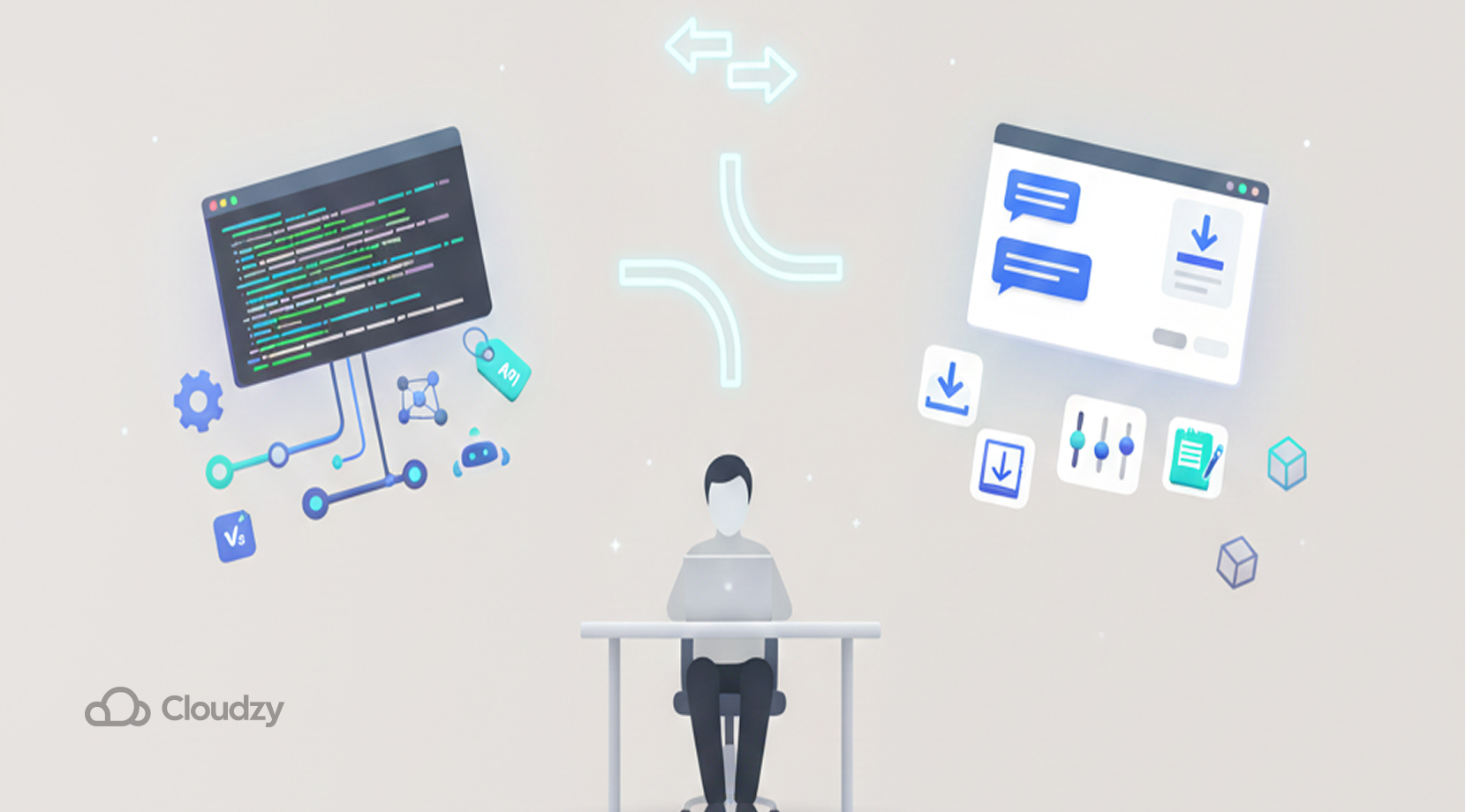 An individual LLM user who is stuck between a choice of using either one platform or the other. The platforms are Ollama Vs LM Studio.