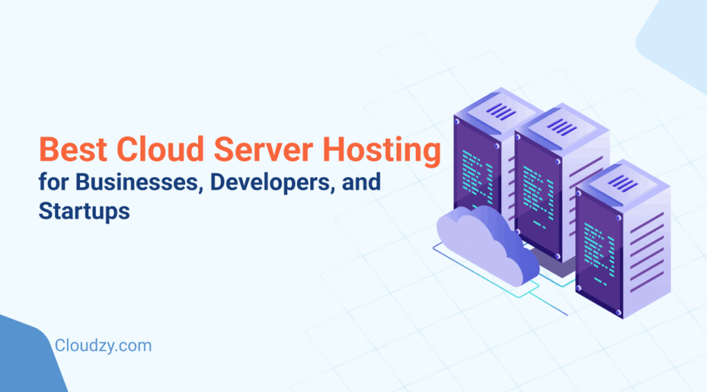 Comparison of cloud server hosting providers showing different tiers of service and performance metrics for businesses and developers.