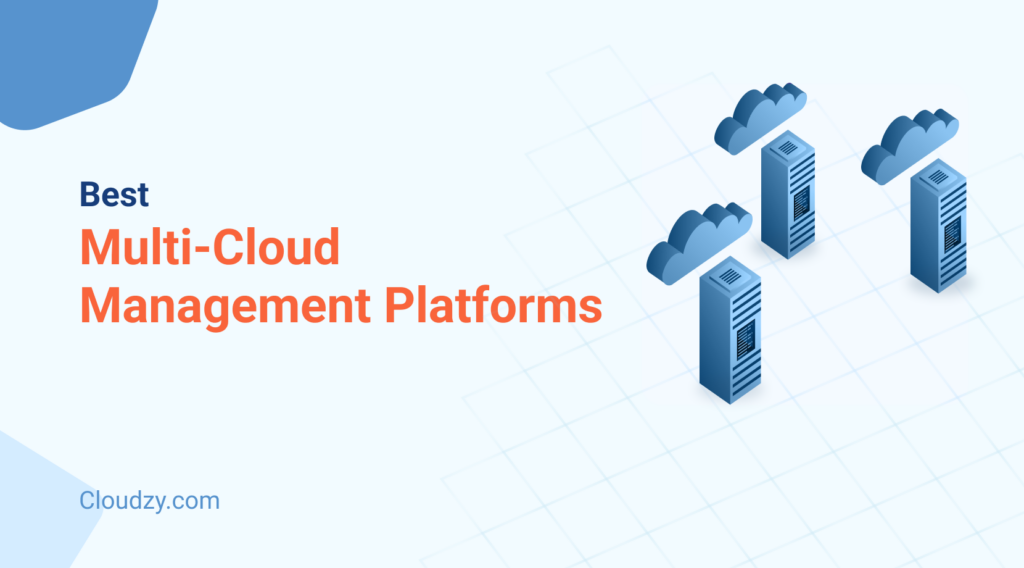 Alt: Multi-cloud management platforms manage costs and compliance, automate apps, monitor infra, and provide security.