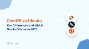 Comparison of CentOS and Ubuntu highlighting key differences in performance, security, and stability for 2025.