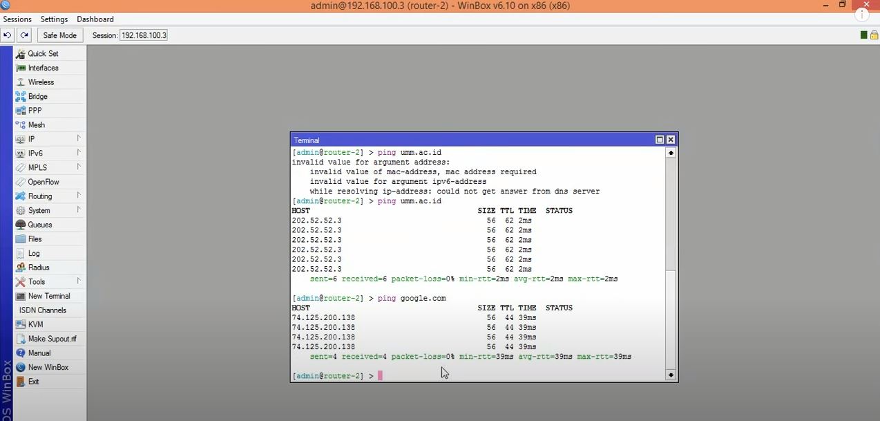 Filtro DNS especial para roteadores MikroTik