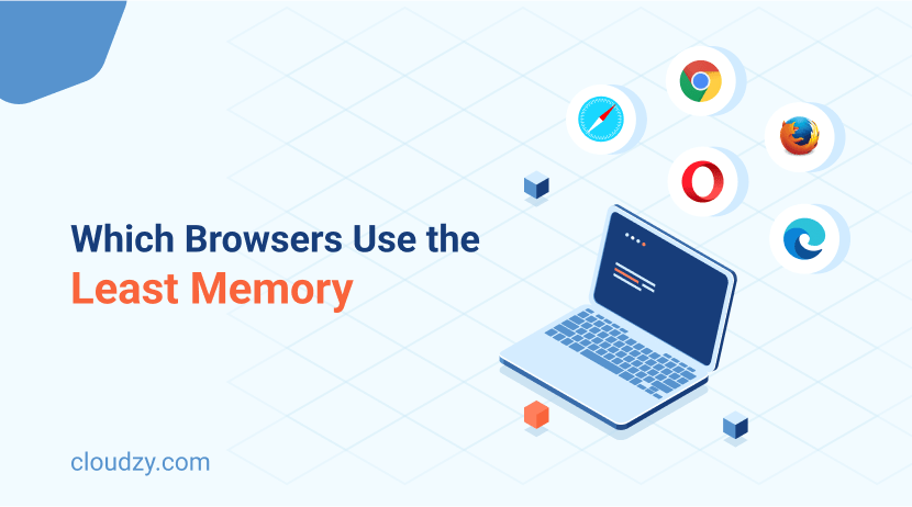 Which browser uses less ram?