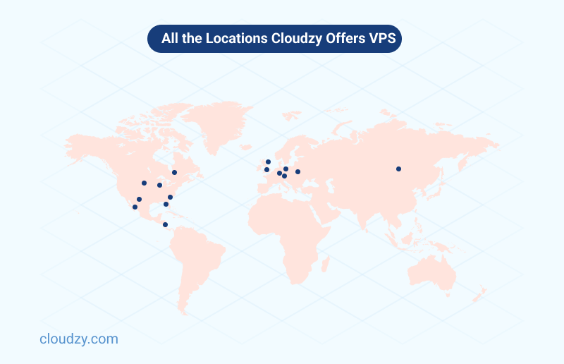 Cloudzy Server Locations