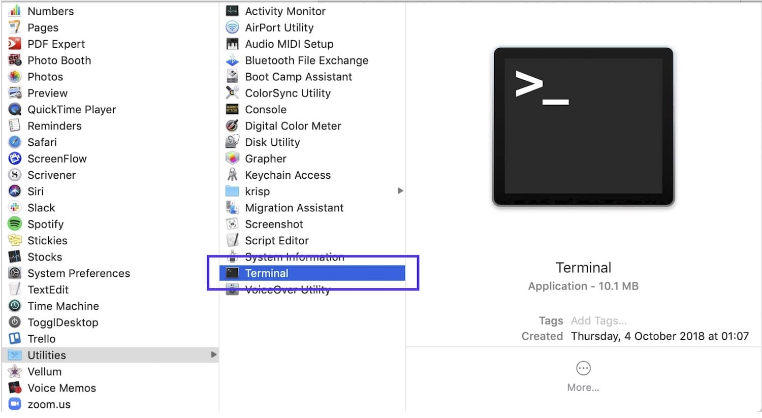 connect to your website via ssh