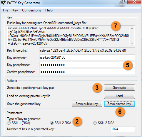 generate private ssh key