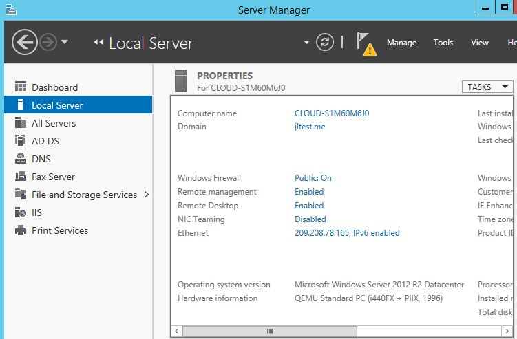 rdp from mac to windows server 2012 r2