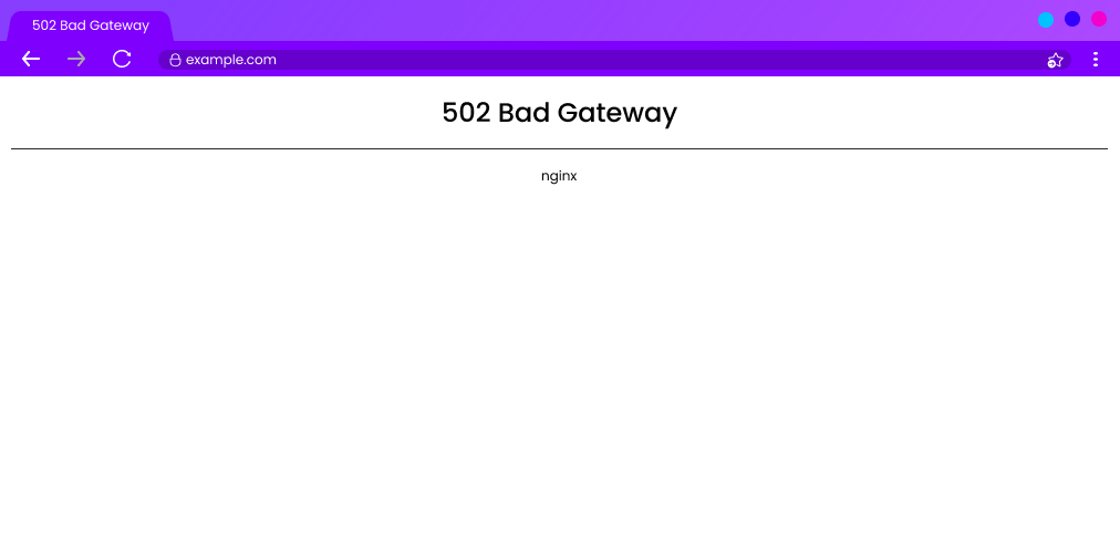 Fix 502 Bad Gateway Error in WordPress