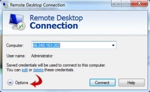 connecto to your vps using remote desktop