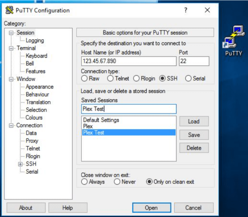 putty-configuration-windows