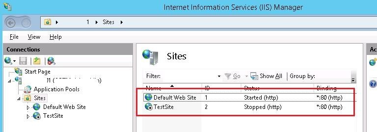 Set cmd.exe permissions to applications or sites served by IIS