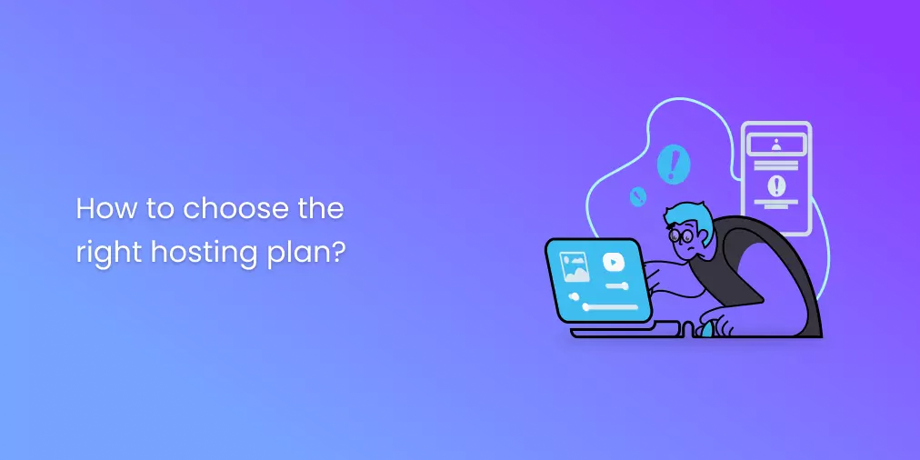 the right hosting plan