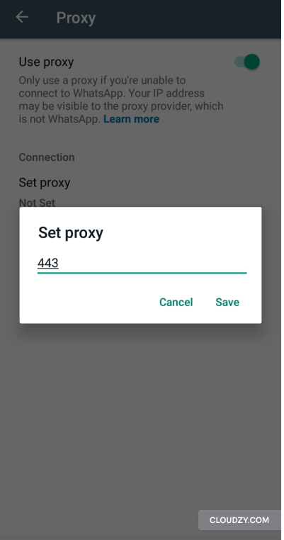 WhatsApp Proxy Support - Bypass WhatsApp Ban