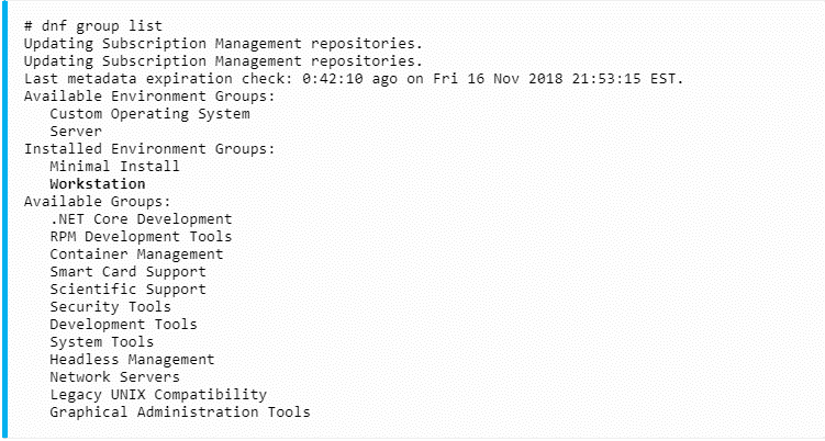 centos 8 install gui